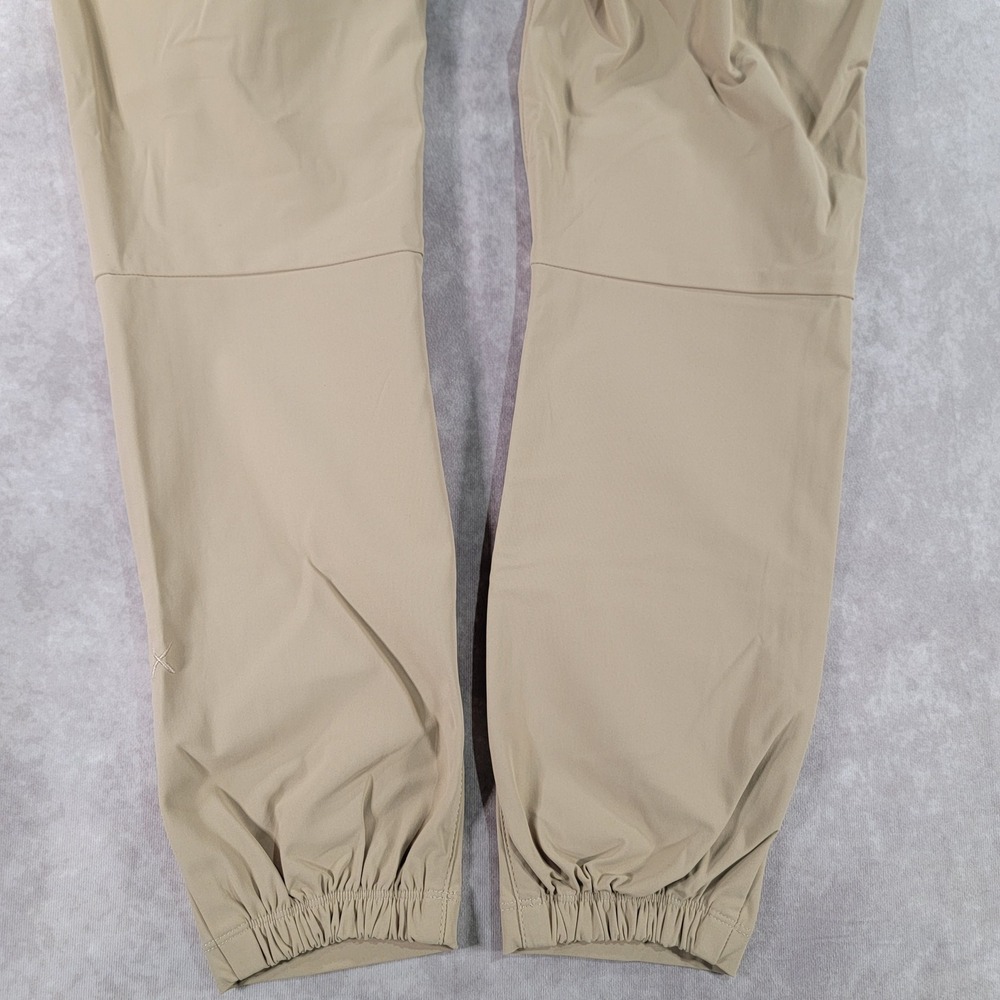 Cuts AO Jogger Mens Small Coast Tan Performance Tapered Pants MB10057V NEW - Picture 9 of 9